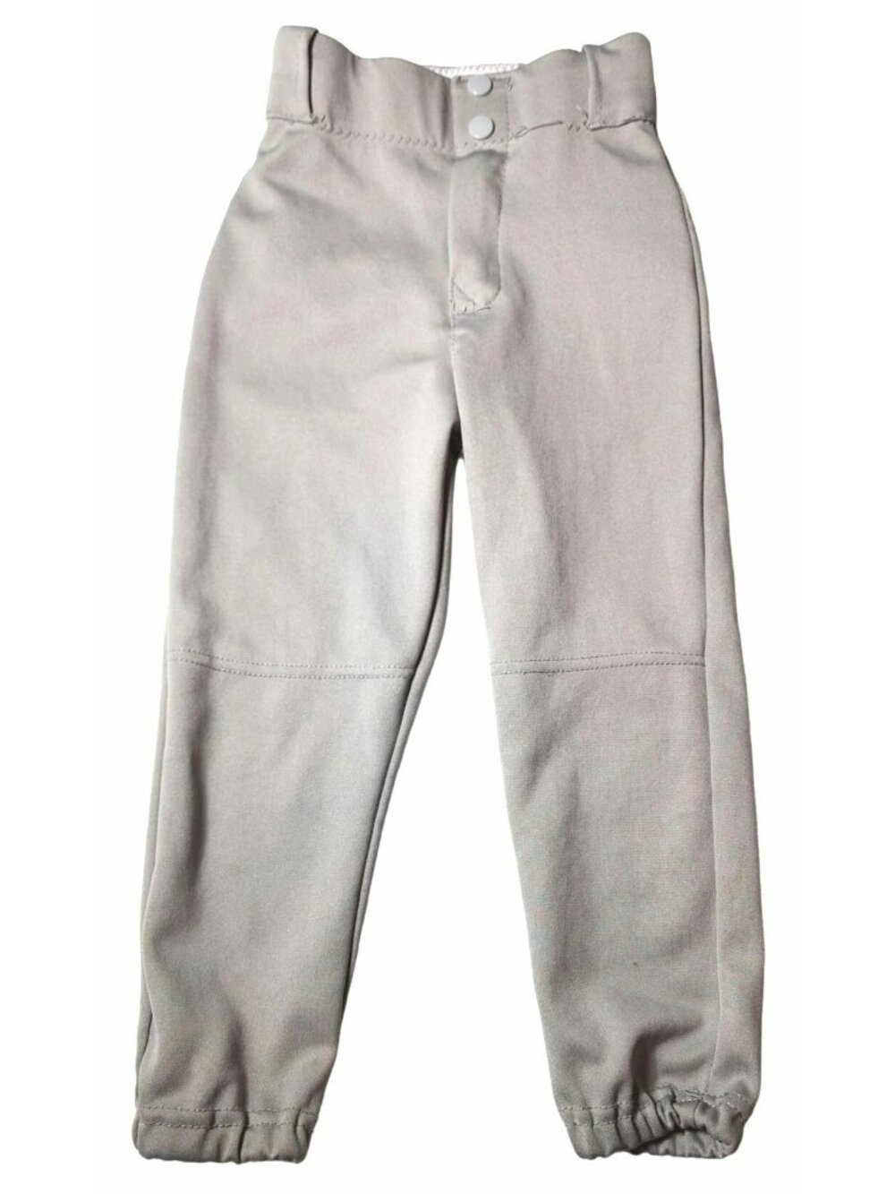 Boy's Adams Youth Small Light Grey Baseball Pants Sports Wear 100% Polyester
